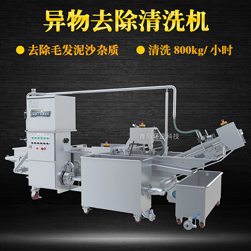 環(huán)速商用果蔬清洗機，氣泡清洗，清洗800kg小時