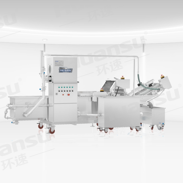 華遠(yuǎn)蔬菜清洗機(jī) 高效消毒無污染 華遠(yuǎn)蔬菜清洗機(jī) 高效消毒無污染